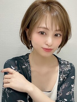 シルクレイ 高田馬場(Silk-lei) 似合わせカット/ショート/アッシュベージュ/20代30代40代