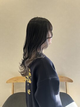 イロ(iro) ホワイトベージュ　インナーカラー