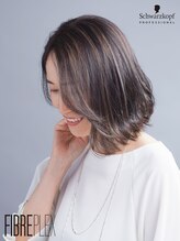 脱白髪染め・大人ハイライトで自分らしいヘアカラーをデザイン☆