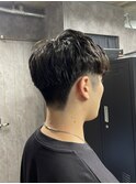 刈り上げニュアンスパーマ