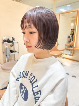 モリオ フロム ロンドン サッポロファクトリー店(morio FROM LONDON) 【morio札幌】札幌ボブ ぱつっとボブ