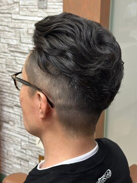 アポロカットステージ 相模大野店 アップバング/ツーブロックマッシュ<理容室>[メンズ/相模大野]