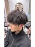 【メンズ限定】カット＋ツイストスパイラル系パーマ　14900円→12900円