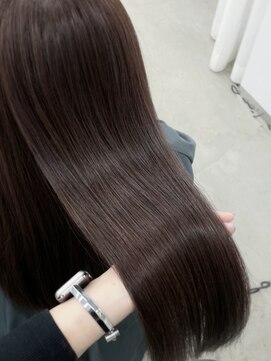 エヌアイ オモテサンドウ(ni omotesando) 冬人気チョコレートブラウン/韓国カットお任せください上野