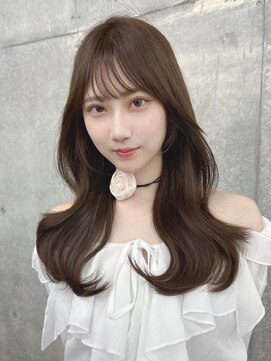 エヌアイ オモテサンドウ(ni omotesando) 大人可愛い韓国くびれスタイル/ブラウンカラー