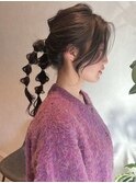 【mimura】簡単アレンジ　ポニーアレンジ　ヘアセット　草加