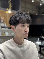 フォンド 津田沼(fond.)&nbsp;ニュアンスパーマ/韓国マッシュ/スパイキーショート/津田沼/韓国