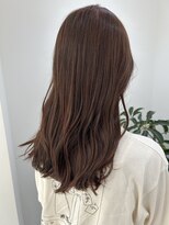 グラムヘアー(GLAM HAIR) 春カラー×ピンクブラウン