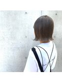 髪質改善＊マチルダボブアッシュカラー＊美髪【Zina船橋】