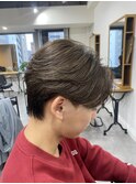 センターパートショート☆