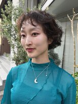 ロライマ 中目黒(roraima)&nbsp;くせ毛パーマ/ツヤ/艶/ボブ/ショート/オン眉