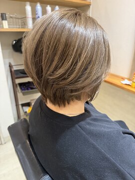 フーガ 新越谷蒲生店(fuuga) ブリーチなし明るい白髪染めカラー