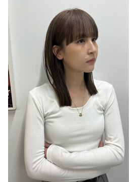 フェイバリットガーデン(favorite garden) 切りっぱなしワイドバング　20代30代40代大人のおしゃれ