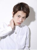 【＆ONE 自由が丘】スッキリ爽やかアップバングショート