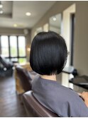 お手入れ簡単ミニボブ