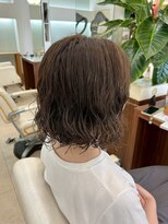 ヘアーアンドエステ ハラダ 滝ノ水店(Hair&Esthe Harada)&nbsp;透明感カラー/グレージュ/レディースパーマ