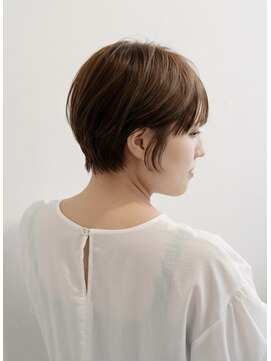 ログ(LOG) 白髪ぼかしで透明感UP◎柔らかショート◎高松