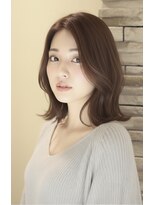 レウナ 外苑前(Reuna)&nbsp;大人可愛いミディアム　大人ミディアム　外はね　ボブ