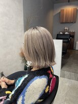 リアン(lien)&nbsp;外はね×ミルクティーベージュ♪