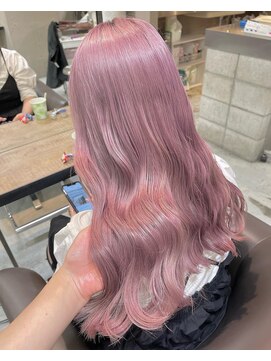 melt.tokyo【メルトトウキョウ】【4月中旬NEW OPEN(予定)】 インナーカラー/トリートメント/デザインカラー/ペールピンク