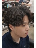 波巻シャドウパーマ
