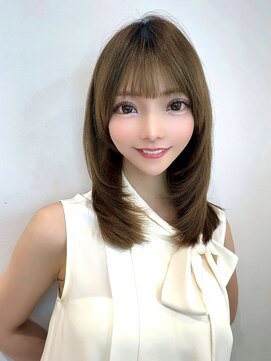 ボンドストーリー(Bond Story) 20代30代 レイヤー グレージュ 髪質改善 縮毛矯正