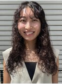 スパイラルパーマ