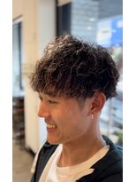 スペックホルダー(Spec Holder) フェザーパーマ無造作ウェットパーママッシュ