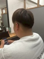 ロッカヘアエジェ(ROCCA hair eje.) ワイドシルエットのストリートマッシュ刈り上げセンターパート