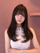 ボタン コロン 表参道 原宿(VOTAN COLON)&nbsp;韓国ヘア/透明感カラー/表参道レイヤー/レイヤー/ヨシンモリ