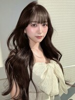ヴィヴィッド オモテサンドウ(ViViD omotesando)&nbsp;髪質改善トリートメント 顔周りレイヤー 韓国風 ロング 艶髪
