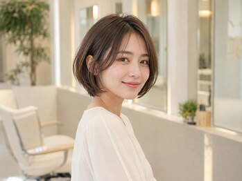 クィーンズゲート和戸店の写真/【細かなカット技術が人気の秘密!】誰でも扱いやすいベーススタイルを作ってくれる、超実力派サロン★ 
