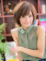 カバーヘア ブリス 上尾西口店(COVER HAIR bliss) *+COVER HAIR+*…大人かわいく、洗練された≪フェミニンボブ≫b!