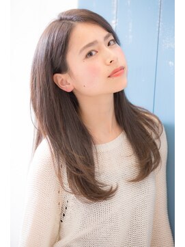 ガーデン ムサシコスギ(GARDEN MUSASHIKOSUGI) ワンカールロングヘアー/シアーカラー/韓国風/似合わせカット