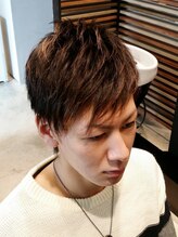 ヘアーデザイン ユラ フォーメン(HAIR DESIGN YURA FOR MEN) アシンメトリーツーブロック　～HAIR　DESIGN　YURA～