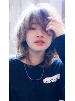 エイミー(Aimee)&nbsp;Aimee プラチナグレージュ×ウルフスタイル