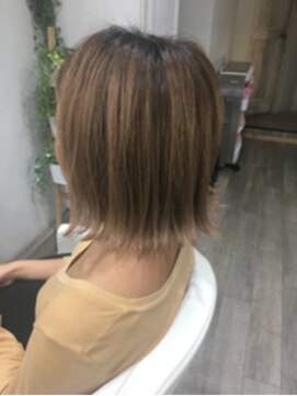 エルデ ナインズ ヘアー スタンド 川口店(elde 9's HAIR STAND) Wカラーorグラデーションカラーorインナーカラー無造作カール