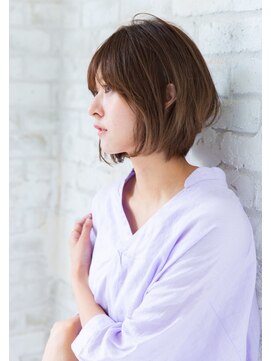 ジョエミバイアンアミ(joemi by Un ami) joemiネイビーカラーフレンチボブボブディくびれミディ 花野