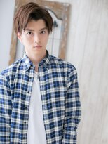 メンズヘア ビーセカンド 草加店(MENS HAIR B-2)&nbsp;ワイルドアップバングでイケメン無造作ショートB(草加)(メンズ)