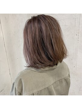 アリー 原宿 表参道(ALLY) 【ALLY 濱田】ハイライトカラー×ブラウンベージュ