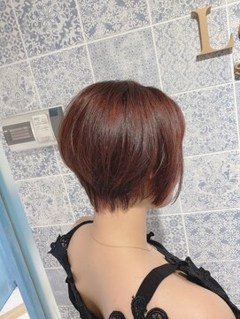 ロンド ストラーダ 心斎橋(Lond strada) 【津賀 涼】大人美人ショートイメチェンモードダークアッシュ