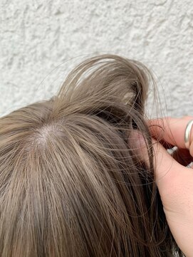 エムクランメイクス 原宿 表参道(m.clan MAKE'S) ボブロブヘアカーキグレージュオリーブベージュ大人かわいい小顔