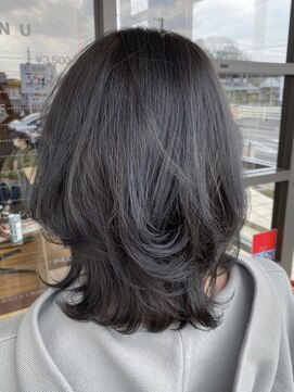 ルー(loup) グレージュ/ブルージュ/レイヤーカット/髪質改善/天神/大名