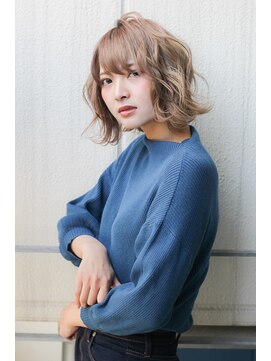 ウィズ 市原店(Wiz) 大人ボブヘーゼルベージュ