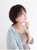 大人可愛い!ショートボブ