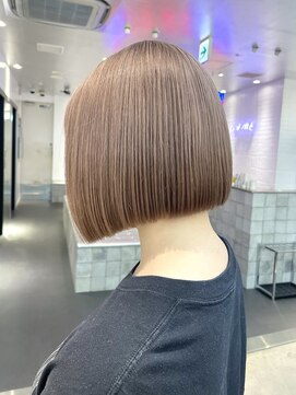 ゲーム 原宿店(GAME) ミルクティーベージュ/ダブルカラー/ケアブリーチ/髪質改善/原宿