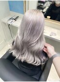 ロング/ホワイトカラー