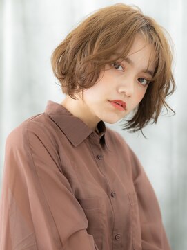 ドクターズ サロン ラブ(Dr's Salon LAB) フレンチガール風ふわカールミディスタイルb古河20代30代40代