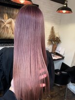 ボアップ(boappu)&nbsp;#髪質改善#トリートメント#ピンクカラー#髪質改善トリートメント