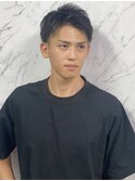 1周ツーブロックショート